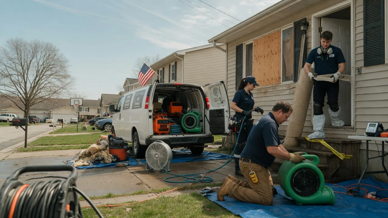 Water Damage Restoration in Brooksville, KY near me